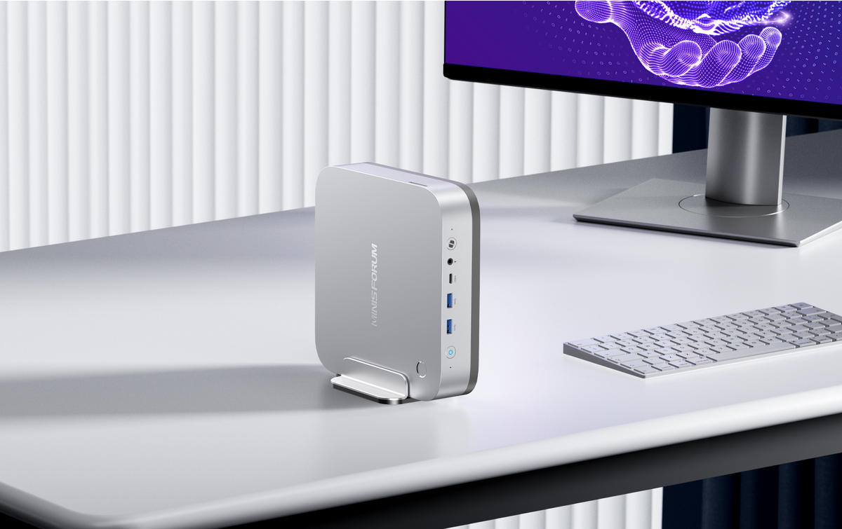 MINISFORUM ミニPC AIMiniシリーズ：ローカルLLMとオフィス用128GB RAM