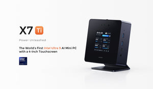 How to Use the MINISFORUM AtomMan X7 Ti Touchscreen Interface