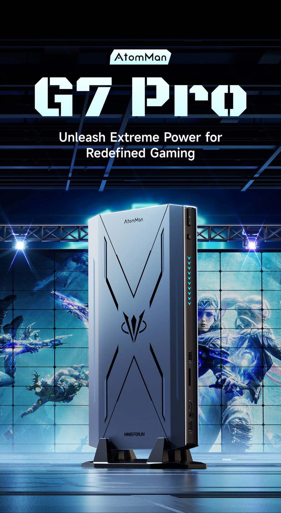 MINISFORUM Mini PC AtomMan G7 Pro: RTX 5070 Ultra-Thin Gaming MINISFORUM Mini PC AtomMan G7 Pro: RTX 5070 Ultra-Thin Gaming
