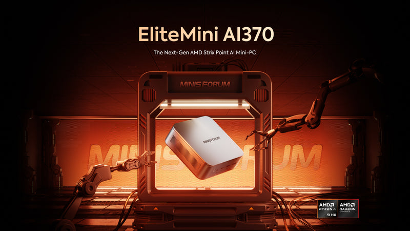 MINISFORUM Mini PC AI370: Compact 38 TOPS Edge AI & Gaming