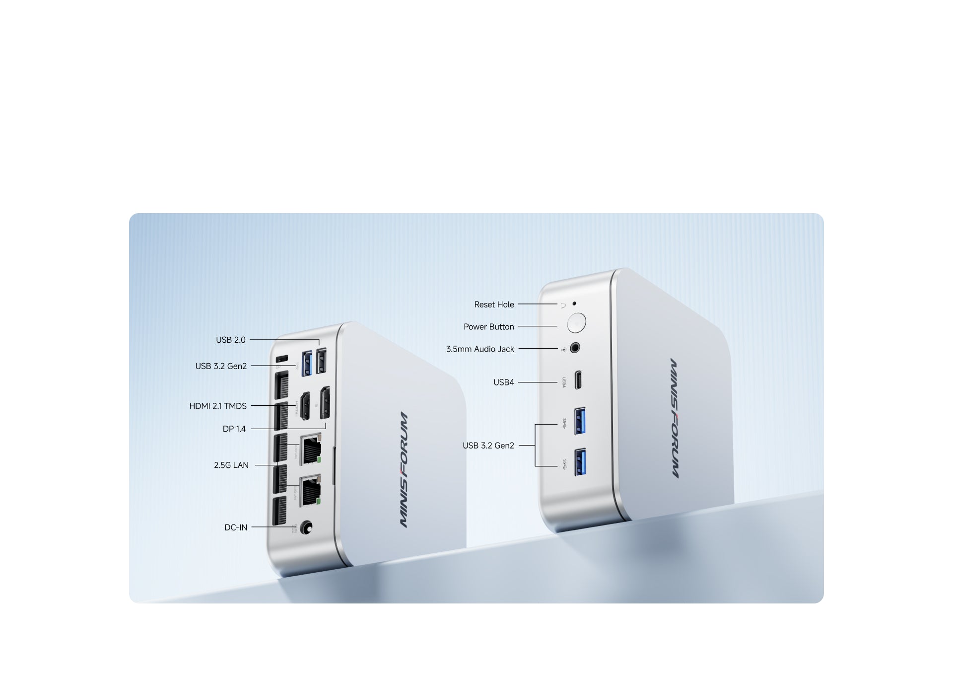 MINISFORUM M2/Core Ultra 7 356H ミニPC 美品 MINISFORUM M2 | インテル Core Ultra 7 356H ミニPC | デュアル DDR5