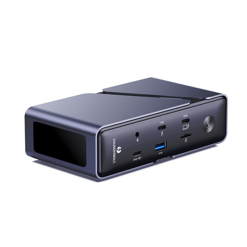 【美品】MINISFORUM Thunderbolt4ドック MINISFORUM TB4-01 12 in 1 Thunderbolt™ 4 Dock