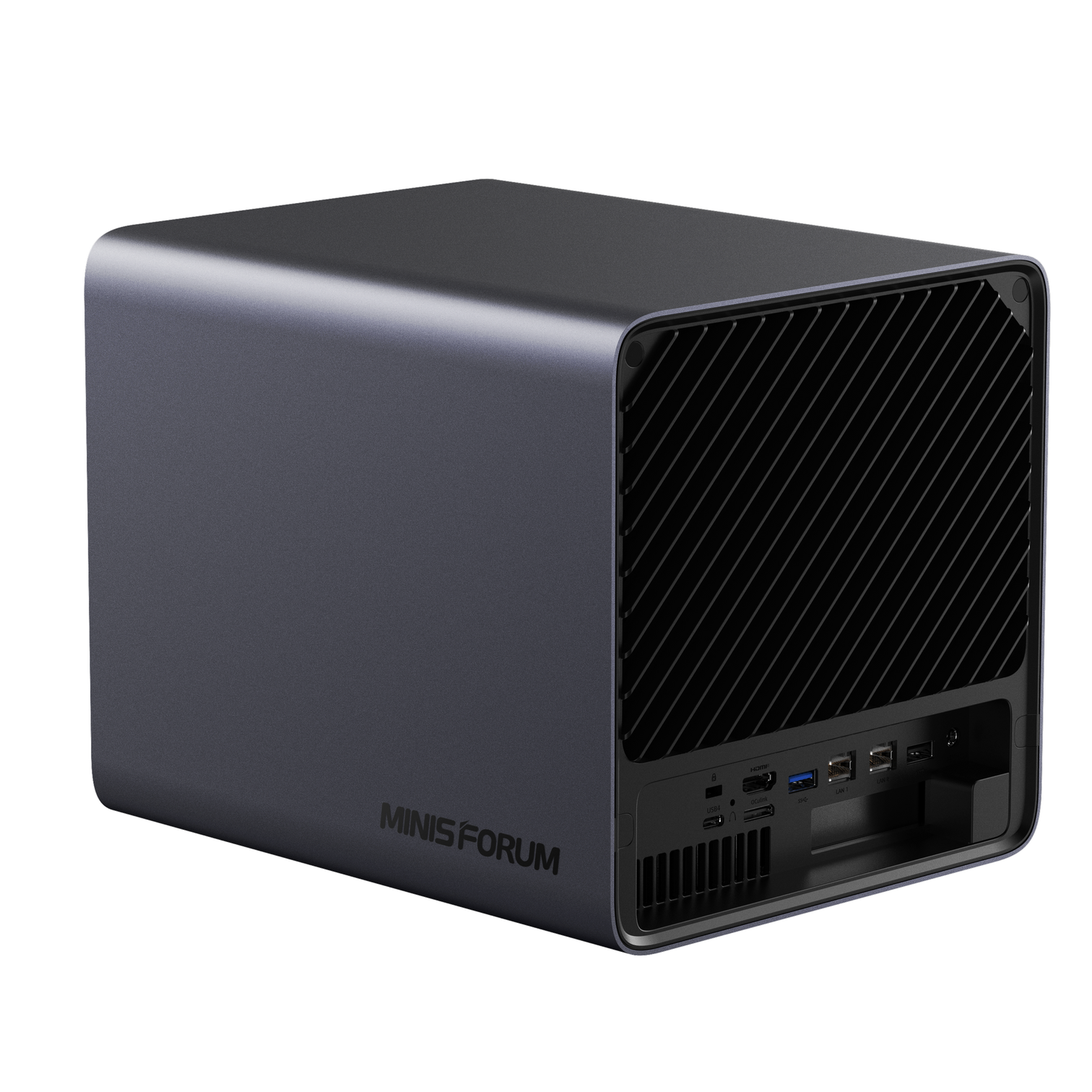MINISFORUM Mini PC N5 Air: Lightweight 144TB NAS, 10GbE & PCIe