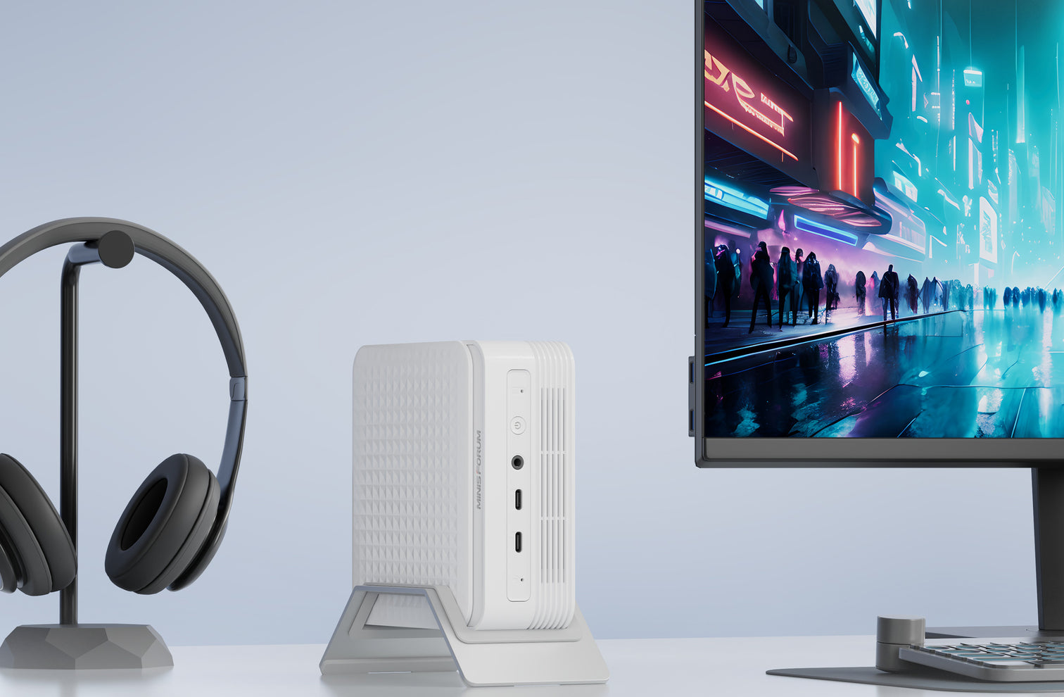 MINISFORUM UM690 WT | Ryzen 9 6900HX White Mini PC