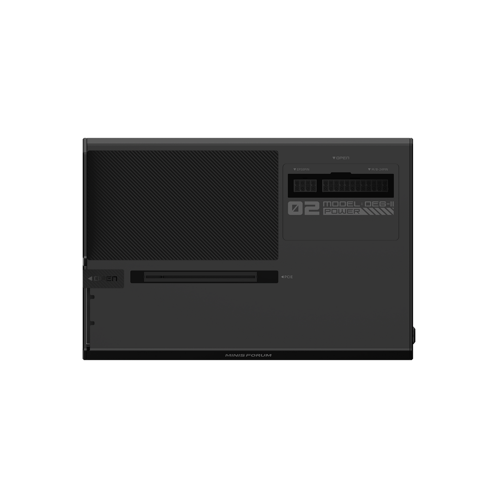 MINISFORUM Mini PC DEG2: OCuLink & USB4 V2 eGPU Dock with 140W